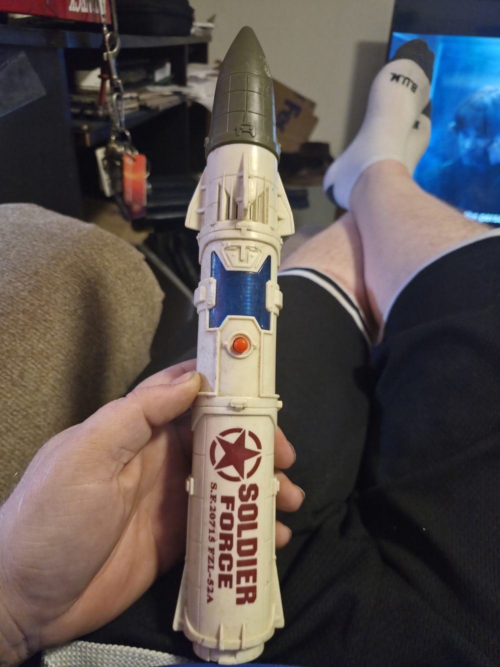 Chap Mei Soldier Force rocket toy,